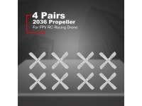 4 Pairs 2036 4 Blades Propeller CW CCW Props For 1105 1106 1108 Brushless Motor Quadcopter FPV Racing - Newegg.ca