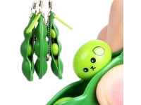 1Pc Extrusion Bean Toy Fun Beans Squeeze Toys Pendants Anti... ca 1Pc Extrusion Bean Toy Fun Beans Squeeze Toys Pendants Anti... 