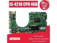 Q502LA Laptop motherboard i5-4210 CPU 4GB RAM REV: 2,0 für... ca Q502LA Laptop motherboard i5-4210 CPU 4GB RAM REV&#58; 2,0 f... 