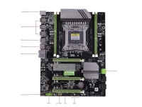 com JIAHUAYU X79T DDR3 PC Desktop-Computer Motherboard 2011 CPU 4 Kanal Gaming Unterst&#252;tzung M.2 E5-2680V2 I7 Sata 3,0 USB... 