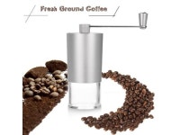 Coffee Bean Grinder Silver Aluminium Hand Manual Handmade Coffee Bean Grinder Mill Kitchen Accessories Grinding Tool - Newegg.ca