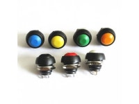 2Pcs/lot Mini Switch 12mm Waterproof Push button Switch PBS-33B - Newegg.com