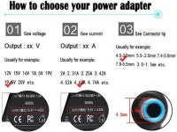 17 M6 M7 Series, HP Spectre X360 13 15, HP Pavilion 11 14 15 17 741727-001 740015-001 854117-850 Power Supply Cord Plug - Newegg.com