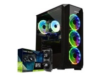 Refurbished: Gaming Desktop Computer AQVIN Tower PC - Intel Core i7 upto 4.0GHz, RTX 3060 12GB Gaming Graphics, 1TB SSD 32 GB... 
