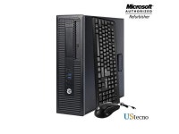 HP ProDesk 600 G1 SFF Desktop Computer Intel Pentium G3220 3.0GHz 8GB RAM 160GB HDD DVD Windows 10 Home New Free Keyboard, Mouse... 