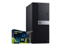 Refurbished: Dell OptiPlex 7070 Tower Gaming PC Windows 11 Pro Computer - Intel Hexa Core I5 Processor Up to 4.10 GHz | GeForce... 