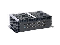 HUNSN Fanless Industrial Computer, IPC, Mini PC, I7 1255U, IM11, Windows 11 / Linux Ubuntu, 8 x COM, PS/2, 4 x USB3.0, 4 x USB2.0... 