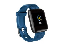 Bluetooth Heart Rate Blood Pressure Smart Watch Fitness Tracker Bracelet blue - Newegg.ca