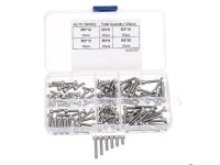 120Pcs M3  6/8/10/12/16/20mm Hex Socket Cap Head Screw Allen Bolt Assortment Kit For Industry Equipment quadcopter Craft DIY... 