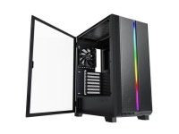 MONTECH SKY ONE LITE ATX Gaming Computer Case with 3 High Airflow Fans, Mesh Front Panel Tempered Glass, ATX Micro-ATX PC Case... 