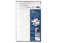 Vinyl 3 inch Numbers White - Newegg.com