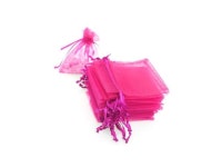100Pcs 3-1/2W 4-1/2L Za Drawst Pouch Jewelry Wedding Favor Party Festival Gift Candy Bags, 3.5 X 4.5, Rose Red - Newegg.com