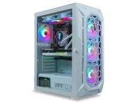 ViprTech Ghost 4.0 Liquid-Cooled PC - AMD Ryzen 7 (4.4Ghz Turbo), RTX 5060 Ti 8GB, 16GB DDR4, 1TB SSD, VR-Ready, Streaming, RGB... 