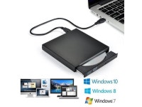 0 CD Drive, Protable External DVD Drive, USB Slim Portable CD-RW DVD-R Combo Burner Writer Player for Laptop Notebook PC Desktop... 