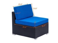 Mul 2PCS- 7PCS Po Furniture Couch Wicker Rattan /w Cushion Sofa Sectional Set - Newegg.com Mul 2PCS- 7PCS Po Furniture Couch... 