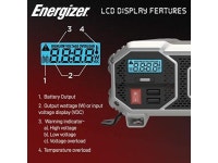 Energizer 2000 Watts Power Inverter Modified Sine Wave Car Inverter, 12v to 110v, Two AC Outlets, Two USB Ports (2.4 Amp), DC to... 