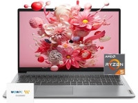 6 FHD Display, AMD Ryzen 5 5500U (Beats i7-1185G7), Long Battery Life, USB-C, Webcam, HDMI, Wi-Fi 6, Bluetooth, w/WOWPC Bundle... 