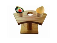 PacknWood 210SBAM3 3 Holes Bamboo Cone And Temaki Display Pack Of 10 - Newegg.com