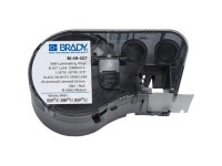 Brady - 131580 Self-Laminating Vinyl Label Tape (M-49-427) - Black on White, Translucent Tape - Compatible with BMP41, BMP51, and... 