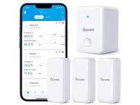 Govee New WiFi Digital Hygrometer Thermometer 3 Pack H5151, Indoor Outdoor Smart Gateway Room Temperature Humidity Sensor... 