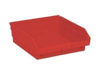 QUANTUM STORAGE SYSTEMS QSB109RD Red Shelf Bin, 11-5/8L x 11-1/8W x 4H - Newegg.com QUANTUM STORAGE SYSTEMS QSB109RD Red Shelf... 