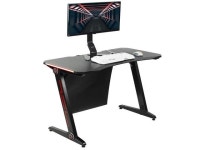 Privacy Baffle, and Red LED Ambient Lighting | Computer Workstation, E-Sports Racing Table (DESK-GMZ1R) - Newegg.ca