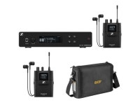 Sennheiser XSW IEM SET Stereo In-Ear Wireless Monitoring System A: 476 to 500 MHz (509146) Bundle with Sennheiser XSW IEM EK... 