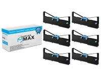 SuppliesMAX Compatible Replacement for IBM 4683 Model 3/4/4693 Model 4R/4694 Model 4R Black P.O.S. Printer Ribbons (6/PK)... 