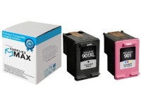 SuppliesMAX Remanufactured Replacement for HP OfficeJet 4500/J4500/J4540/J4550/J4580/J4640/J4680 Series High Yield Inkjet Combo... 