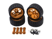 4pcs 1/14 RC Car Tires Tyres & Wheels For Wltoys 144001 w/ 12mm Hex Golden - Newegg.com 4pcs 1/14 RC Car Tires Tyres &... 