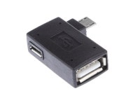 5 Pieces 90 degree Left Angle Micro USB 2.0 OTG Host Adapter with USB Power - Newegg.ca 5 Pieces 90 degree Left Angle Micro USB... 