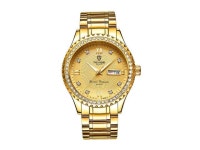 Mens Luxury Luminous Automatic Mechanical Analog Wrist Watch Gold - Newegg.com