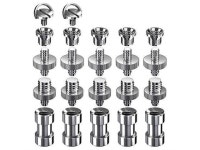 Screw 22 Pcs Tripod Screw Adapter Converter Ring Screw Pack14 Male to 14 Male 14 Male to 38 Male14 Female to 38 Male14 Female to... 