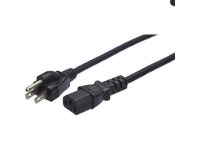 Computer Monitor TV Replacement Power Cord 25Foot Black - Newegg.com