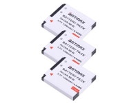 3Pcs 1200mAh NB-8L NB 8L NB8L Rechargeable Camera Battery for Canon Powershot A3100 A3200 A3300 IS A2200 IS A3000 IS A1200... 