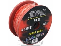 Absolute P020 PREMIUM 2 GAUGE 20 POWER CABLE RED - Newegg.com Absolute P020 PREMIUM 2 GAUGE 20&#39; POWER CABLE RED - Newegg.com