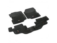 Black, 1976-1986 Jeep CJ-7 / Wrangler 87-95 / YJ - Newegg.com Floor Liner, Front&#47;Rear&#59; Black, 1976-1986 Jeep CJ-7 &#47;... 