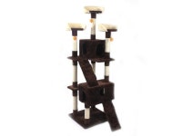com 80"66"52"48"36"101"16"19"62"Cat Climb Tree Condo Play House Scratch Brown Type11 - Newegg.com