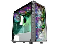 MUSETEX Phantom Black ATX Mid-Tower Computer Gaming Case - Newegg.com