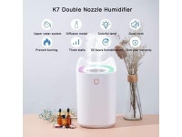 3L Cool Mist Humidifiers, Diffuser for Essential Oils,Quiet... to 50 Hours Time with Adjustable Double Spray,Colorful Lights,Easy... 