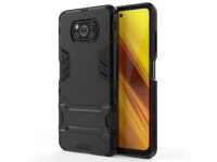 Armor Shockproof with Stand Holder PC Protective Case Back Cover for X3 NFC Non-original-Black - Newegg.com