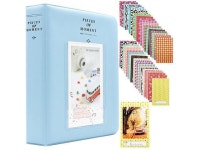 64 Pockets Mini Photo Album for Fujifilm Instax Mini 7s 8 8+ 9 25 26 50s 70 90 Instant Camera & Name Card (Blue n) - Newegg.com