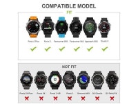 Compatible with Fenix 5 Bands Easy Fit Soft Silicone Watch Bands Replacement for Fenix 6Fenix 6 ProForerunner 935Fenix 5 Plus... 