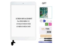 IPad Mini 2 Touch Screen Replacement A1432 A1454 A1455 A1489 A1490 Digitizer Replacement Glass Repair Parts with IC ChipHome... 