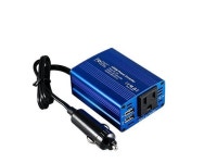 150W Power Inverter DC 12V to 110V AC Converter with 31A Dual USB Car Charger - Newegg.com