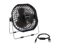 USB Fan 7Inch Frame Mini USB Table Desk Personal Fan Quiet Rotatable Black H1055 - Newegg.com