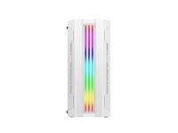 Gaming Case ATX Computer PC Cases with 280mm LED Rainbow Fan Desktop Computer Case Chassis RGB Light PC Case Tempered Glass... 