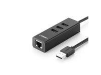 UGREEN CM278 USB2.0 3 Port USB Hub with 100M Network Port Type-C Extender Connector Network Adapter for PC Laptop - Newegg.com