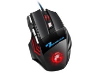 Gaming Mouse, USB Wired Game Mause 5500 DPI Silent Mice With LED Backlight 7 Buttons Gaming Mice For PC Laptop (Black) - Newegg.com