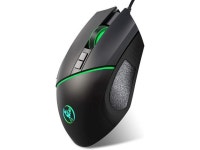 LED Backlit, Ergonomic Mouse Griffin Programmable with 7 Backlight Modes up to 6400 DPI for Windows PC Gamers (Black) - Newegg.com